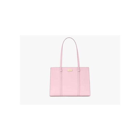 kate spade Handbags - Kate Spade Kenzie Pink Large Tote RARE Limited Edition Smooth Leather Handbag